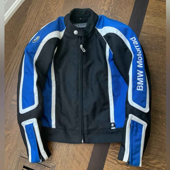 RARE Vintage BMW Motorrad Rider Jacket Junior Youth Kids Size Medium BRAND NEW - Picture 14 of 16